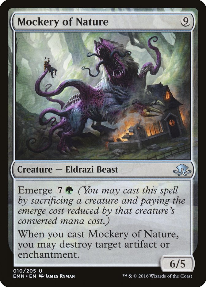 Mockery of Nature 10/205 (Eldritch Moon) 