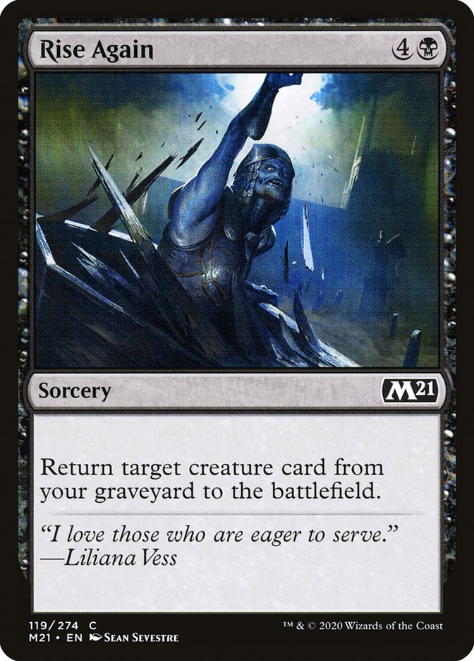 Rise Again 119 (Core Set 2021) 