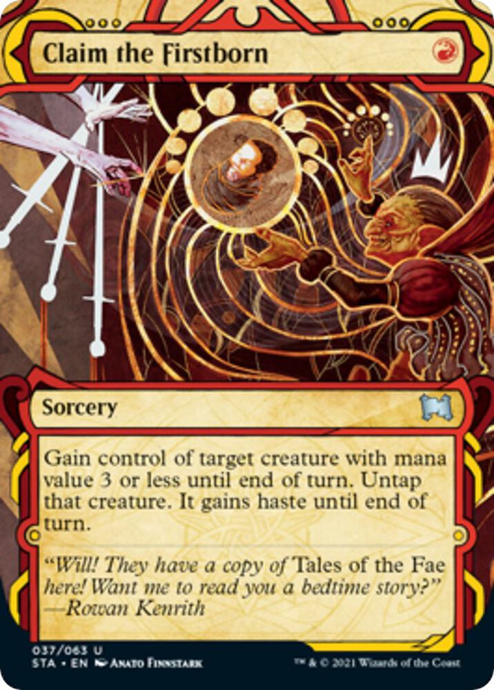 Claim the Firstborn 37/63 (Strixhaven: Mystical Archives) 