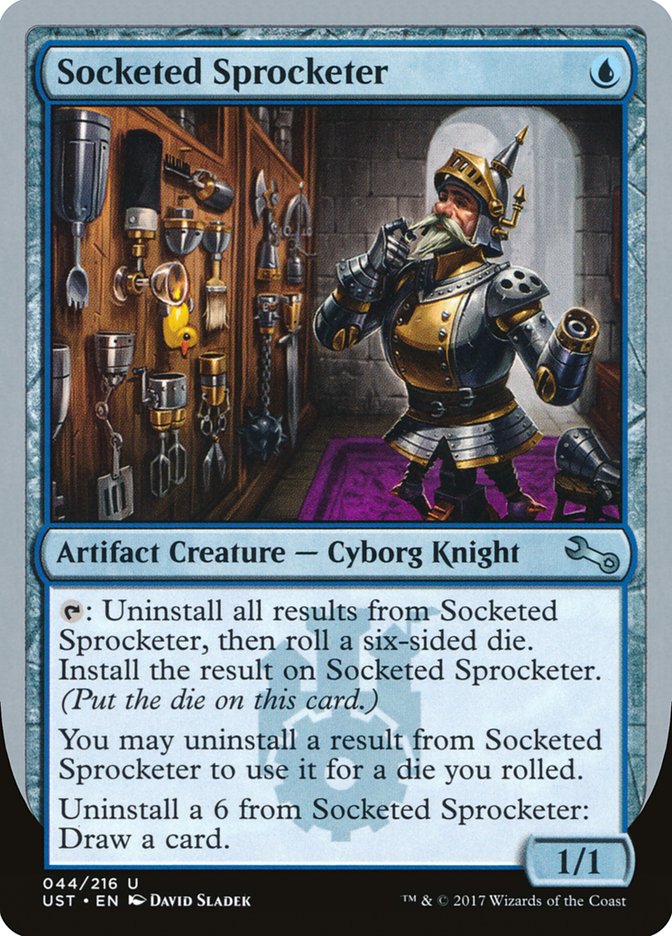 Socketed Sprocketer 44/216 (Unstable) 