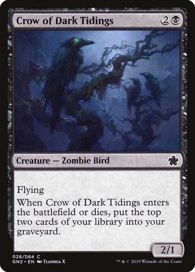 Crow of Dark Tidings 28/64 (Magic Game Night 2019) 