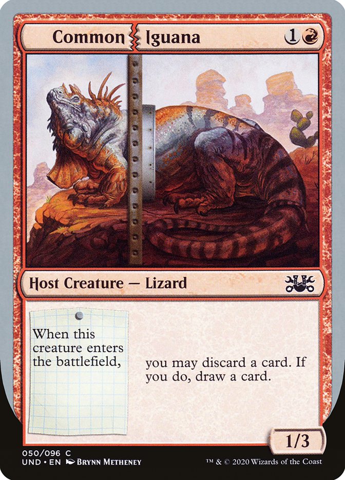 Common Iguana 50/96 (Unsanctioned) 
