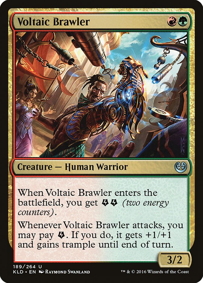 Voltaic Brawler 189/264 (Kaladesh)  - Foil