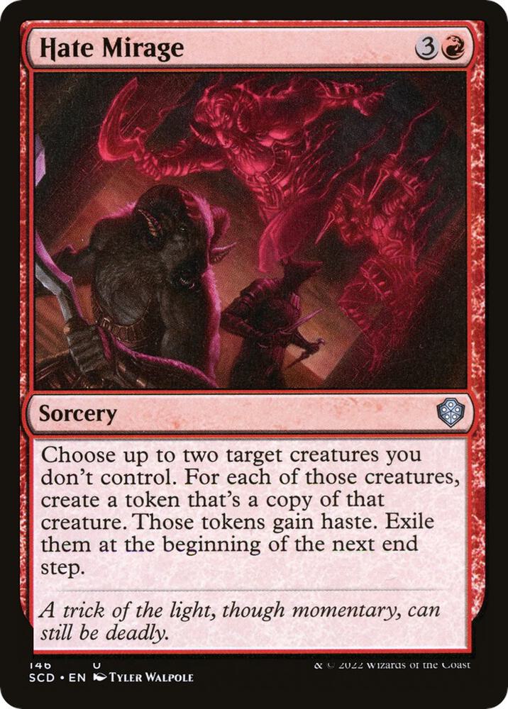 Hate Mirage 146/352 (Starter Commander Decks) 