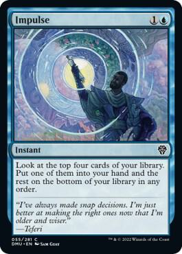 Impulse 55/281 (Dominaria United)  - Foil