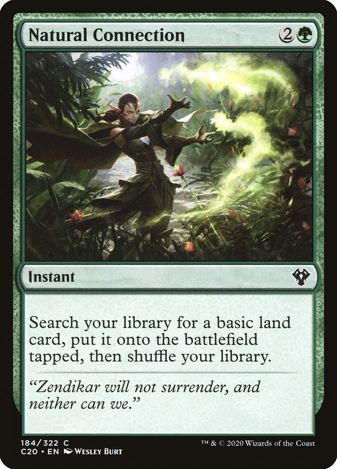 Natural Connection 184/322 (Commander 2020) 