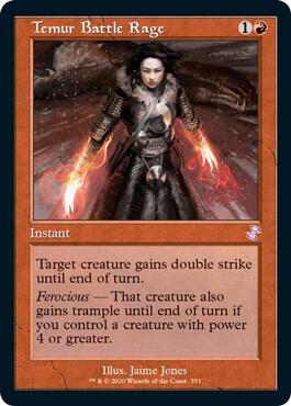 Temur Battle Rage 351/289 (Time Spiral: Remastered) 