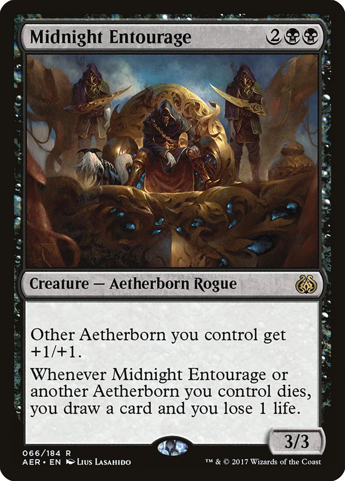 Midnight Entourage 66/184 (Aether Revolt) 