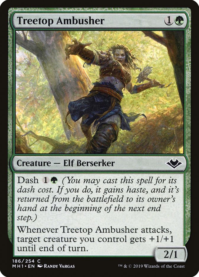 Treetop Ambusher 186/254 (Modern Horizons) 