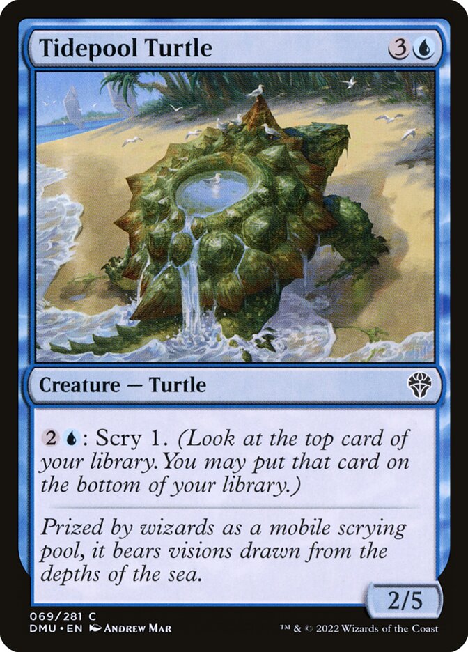 Tidepool Turtle 69/281 (Dominaria United) 