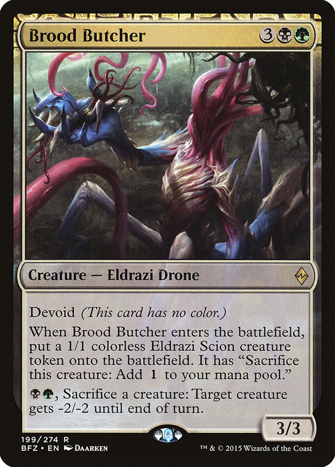 Brood Butcher 199/274 (Battle for Zendikar) 