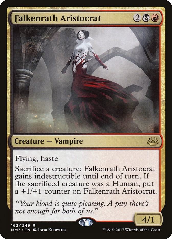 Falkenrath Aristocrat 163/249 (Modern Masters 2017) 