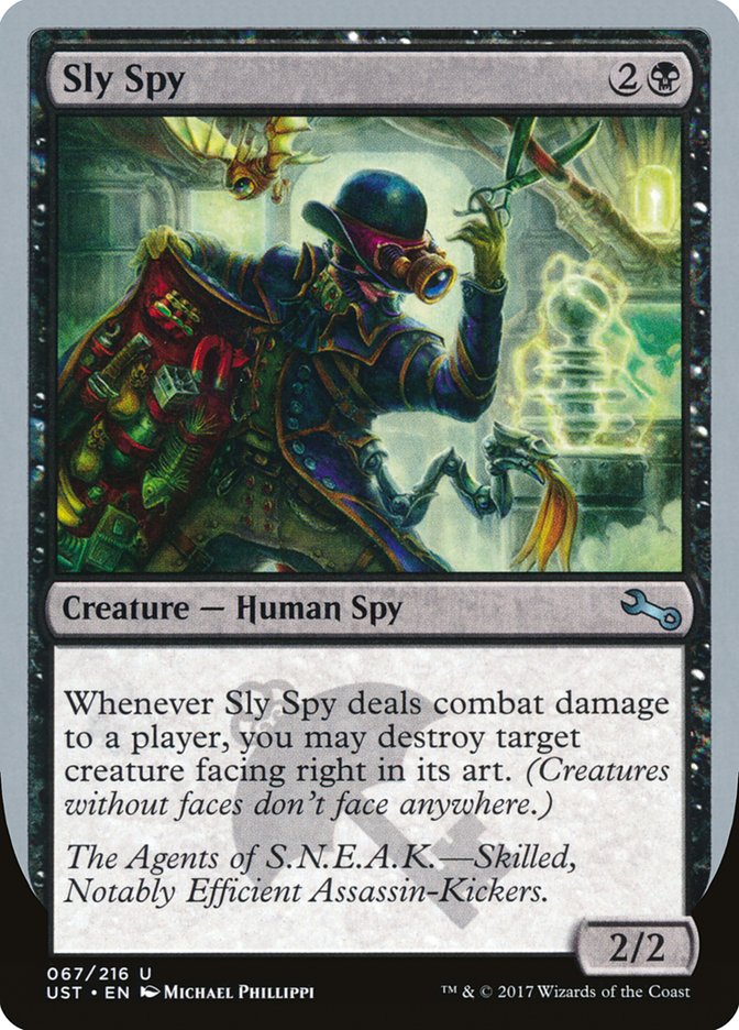 Sly Spy 67/216 (Unstable) 
