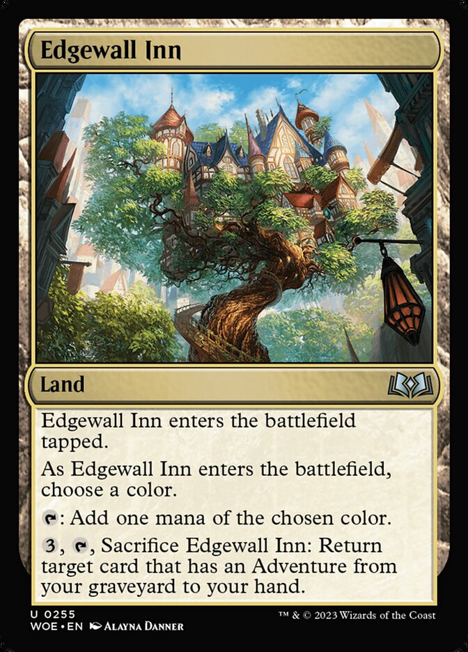 Edgewall Inn 255 (Wilds of Eldraine)  - Foil