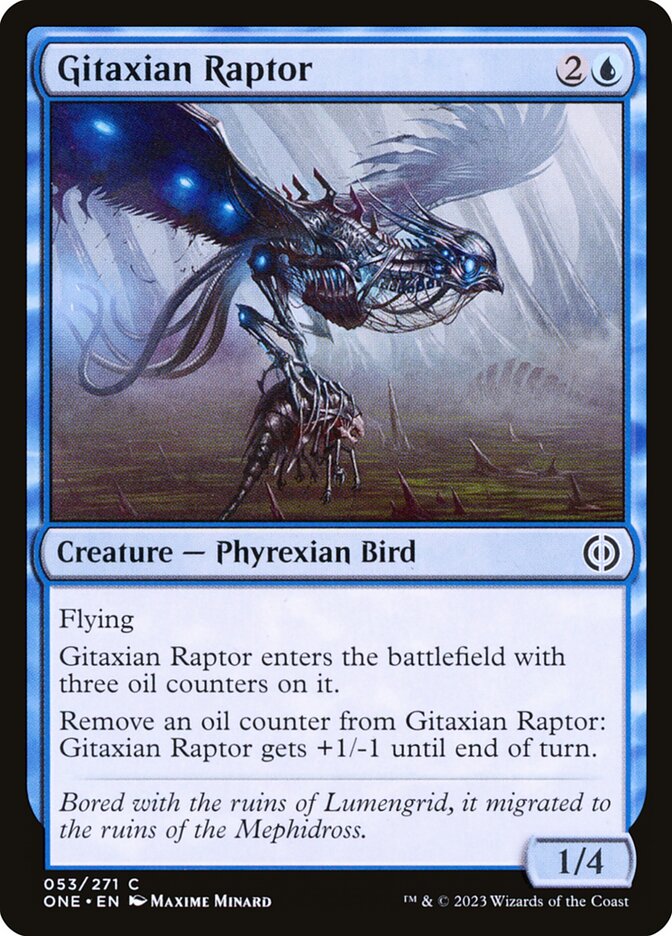 Gitaxian Raptor 53/271 (Phyrexia: All Will Be One) 