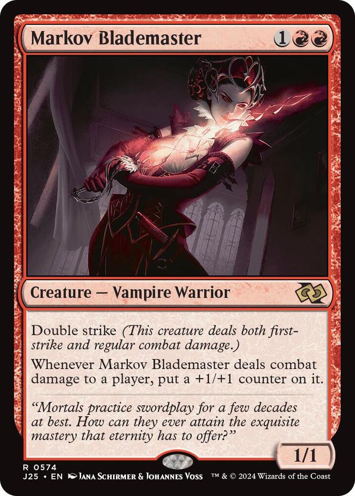 Markov Blademaster 574/779 (Foundations Jumpstart) 