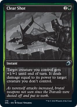 Clear Shot 176/534 (Innistrad: Double Feature) 