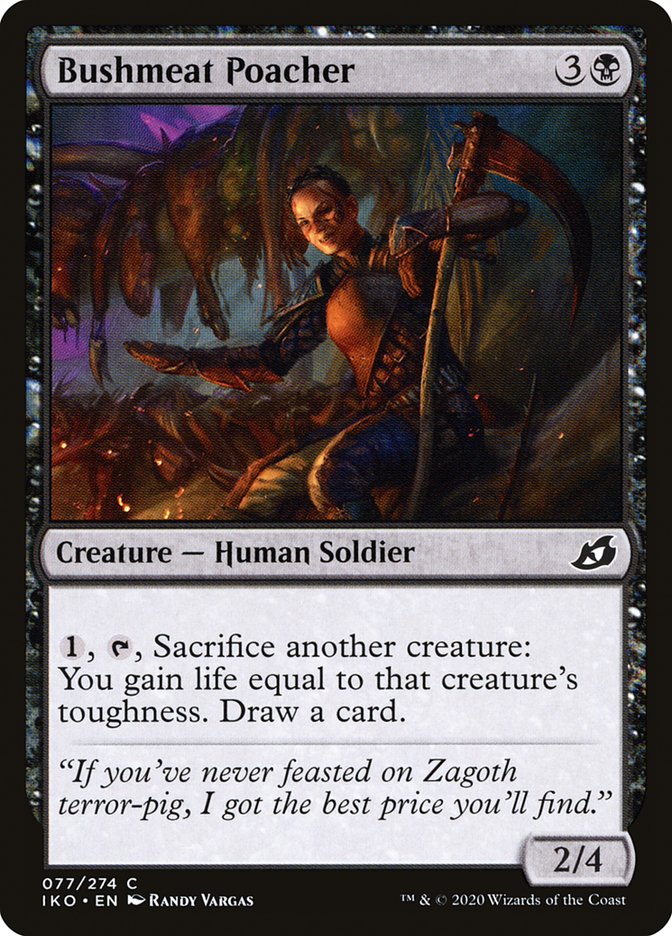 Bushmeat Poacher 77/274 (Ikoria: Lair of Behemoths)  - Foil