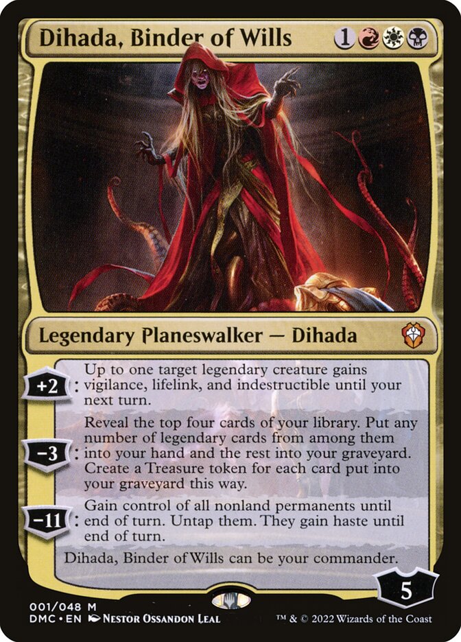 Dihada, Binder of Wills 1 (Commander: Dominaria United) 
