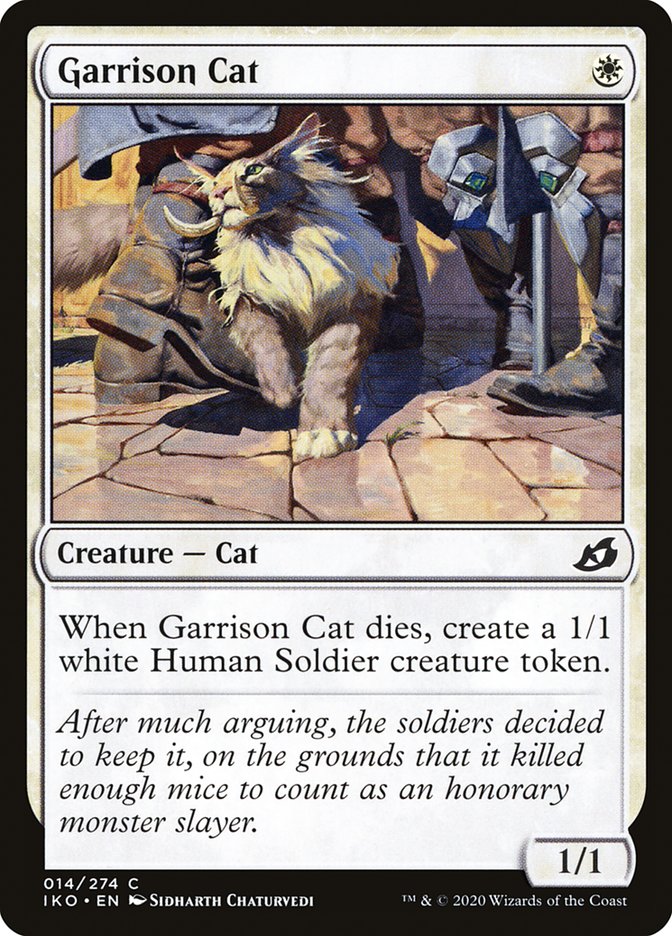 Garrison Cat 14/274 (Ikoria: Lair of Behemoths) 