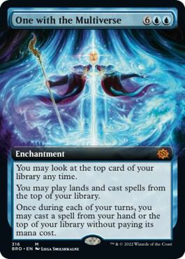 One with the Multiverse Extended Art 316/287 (The Brothers' War) 