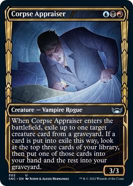 Corpse Appraiser Showcase 302/281 (Streets of New Capenna)  - Foil
