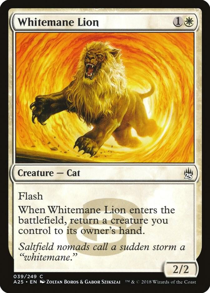 Whitemane Lion 39/249 (Masters 25) 