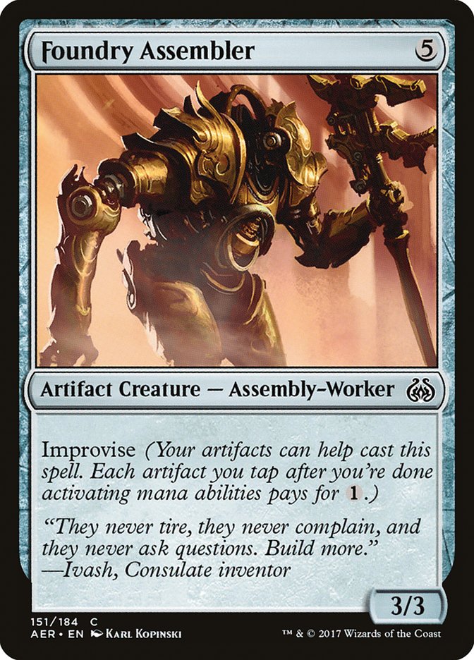Foundry Assembler 151/184 (Aether Revolt) 
