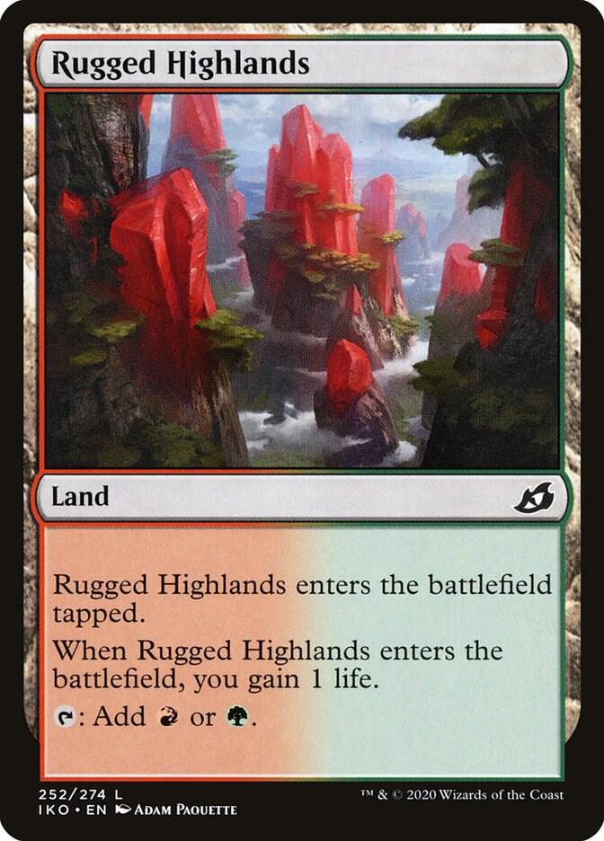 Rugged Highlands 252/274 (Ikoria: Lair of Behemoths) 