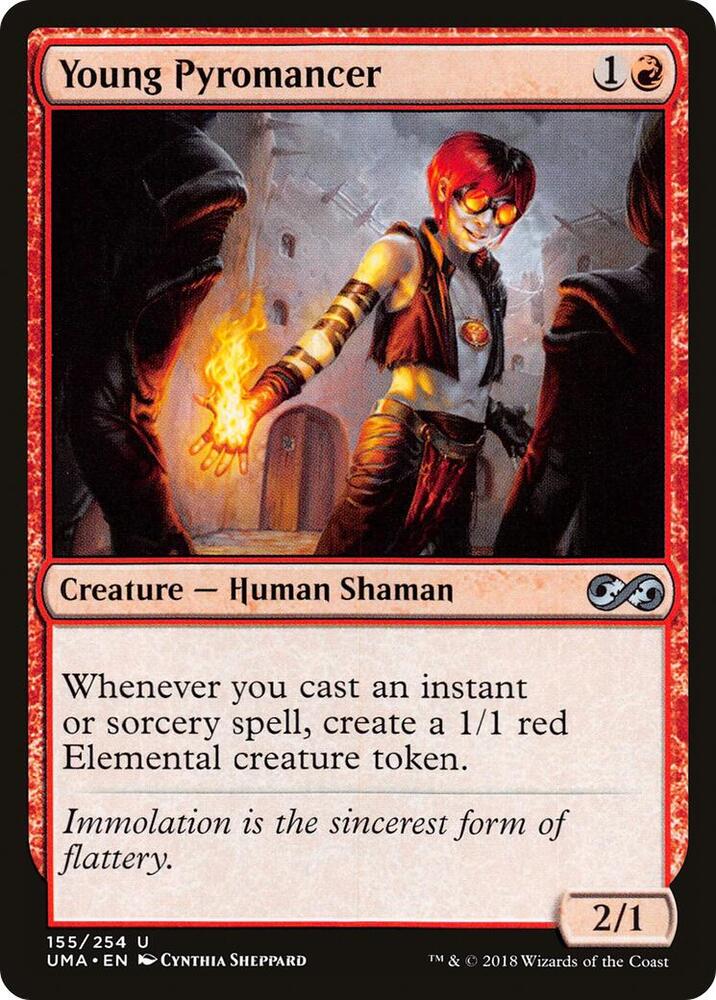 Young Pyromancer 155/254 (Ultimate Masters) 