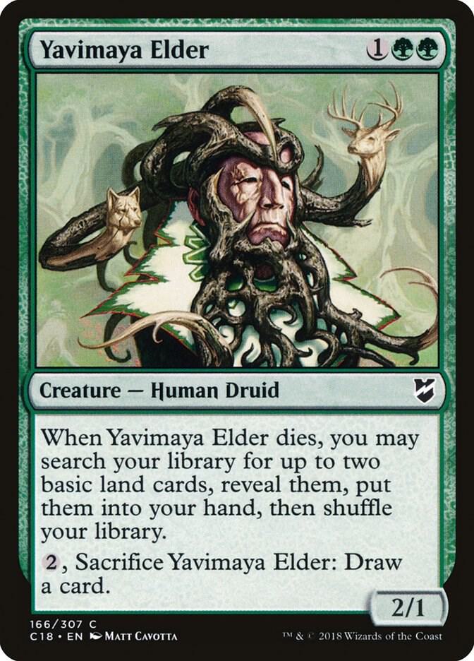 Yavimaya Elder 166/307 (Commander 2018) 