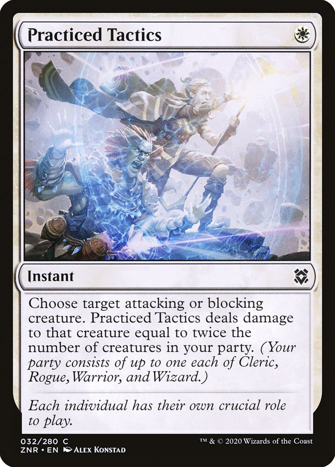 Practiced Tactics 32/280 (Zendikar Rising)  - Foil