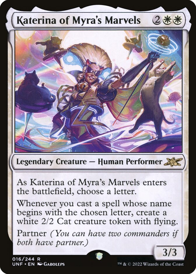 Katerina of Myra's Marvels 16/244 (Unfinity) 