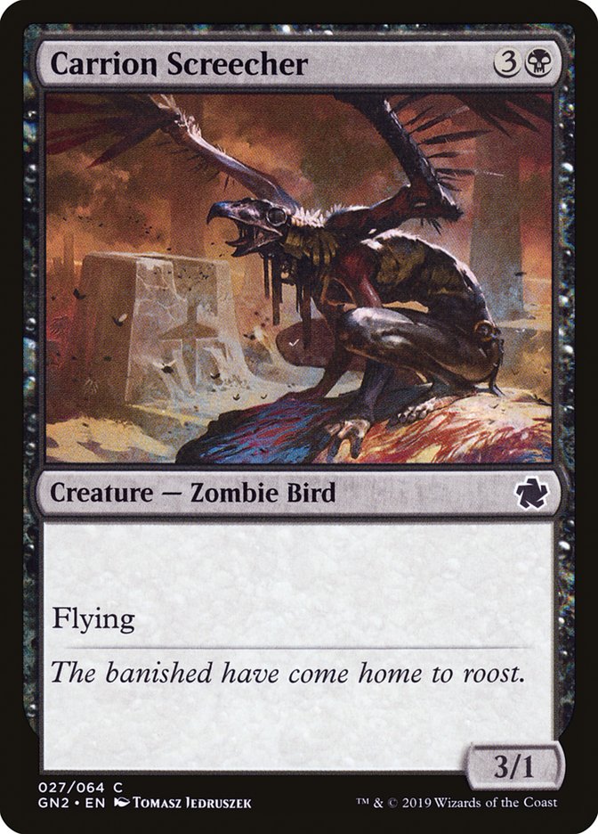 Carrion Screecher 27/64 (Magic Game Night 2019) 