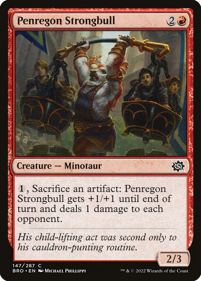 Penregon Strongbull 147/287 (The Brothers' War) 
