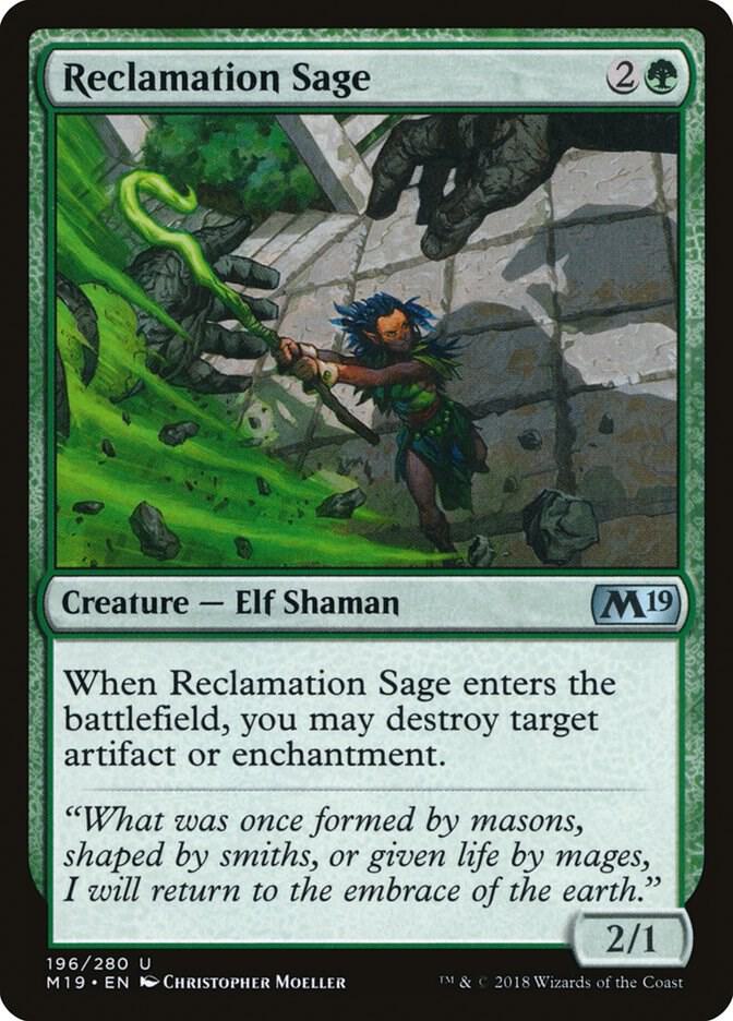 Reclamation Sage 196/280 (Core Set 2019) 