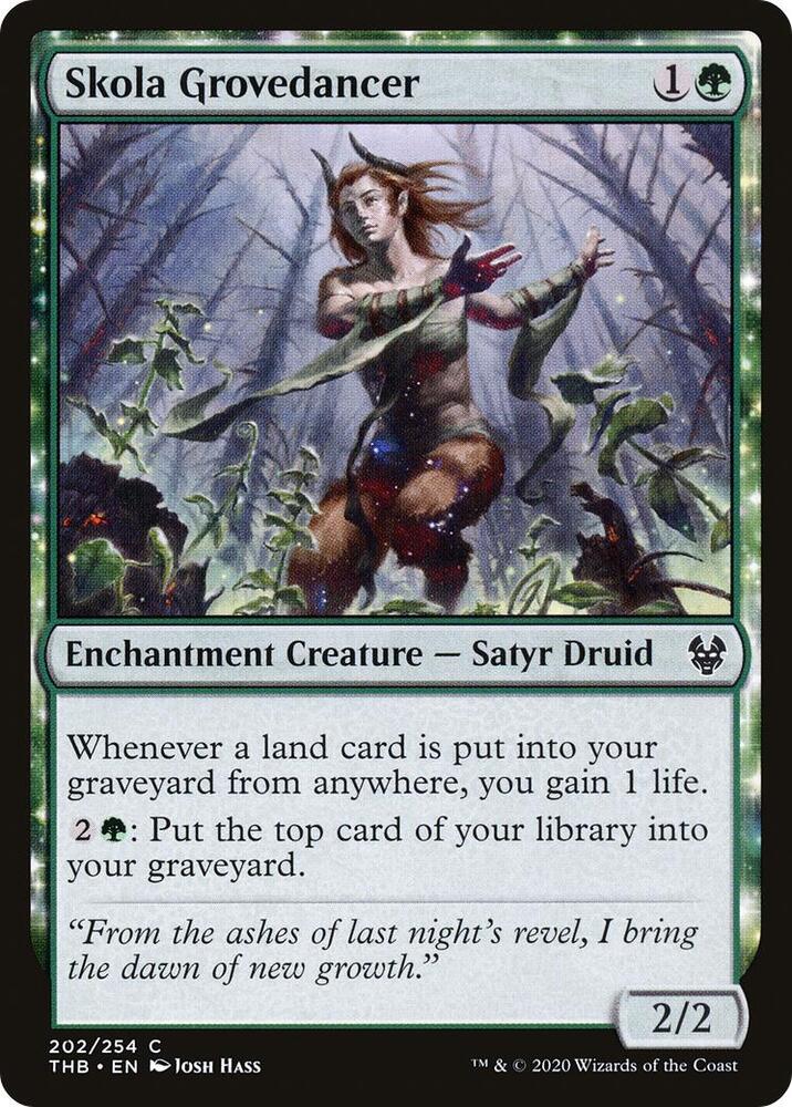 Skola Grovedancer 202/254 (Theros Beyond Death)  - Foil