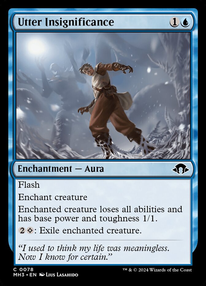 Utter Insignificance 78 (Modern Horizons 3)  - Foil