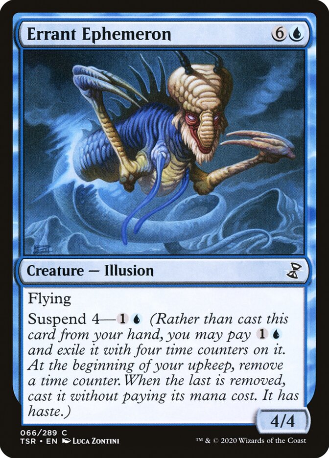 Errant Ephemeron 66/289 (Time Spiral: Remastered)  - Foil