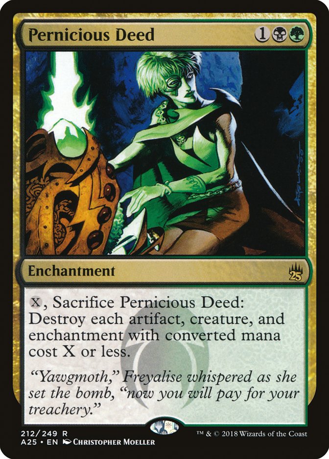 Pernicious Deed 212/249 (Masters 25) 