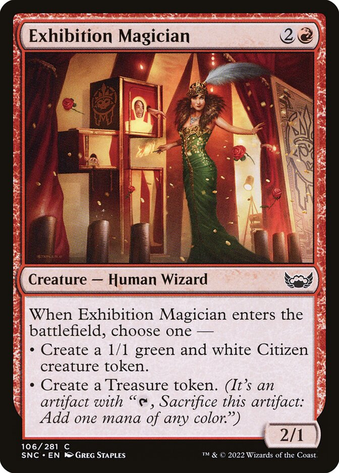 Exhibition Magician 106/281 (Streets of New Capenna) 