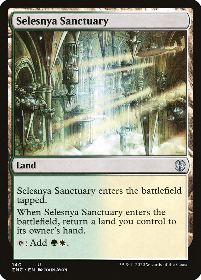 Selesnya Sanctuary 140/142 (Commander: Zendikar Rising) 