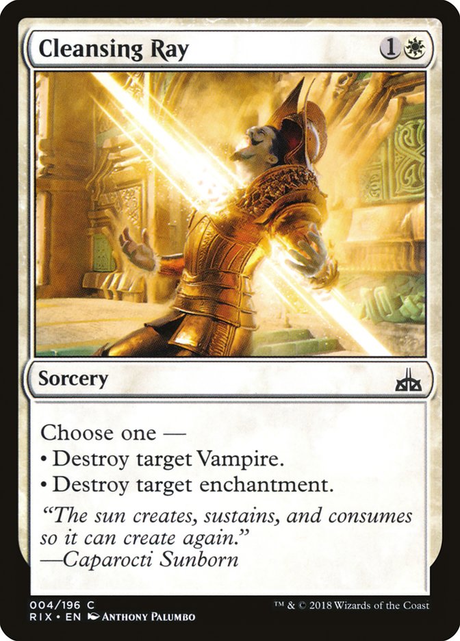 Cleansing Ray 4/196 (Rivals of Ixalan) 
