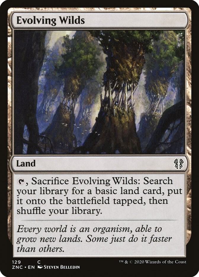 Evolving Wilds 129/142 (Commander: Zendikar Rising) 