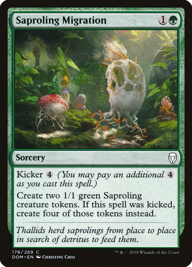 Saproling Migration 178/269 (Dominaria) 
