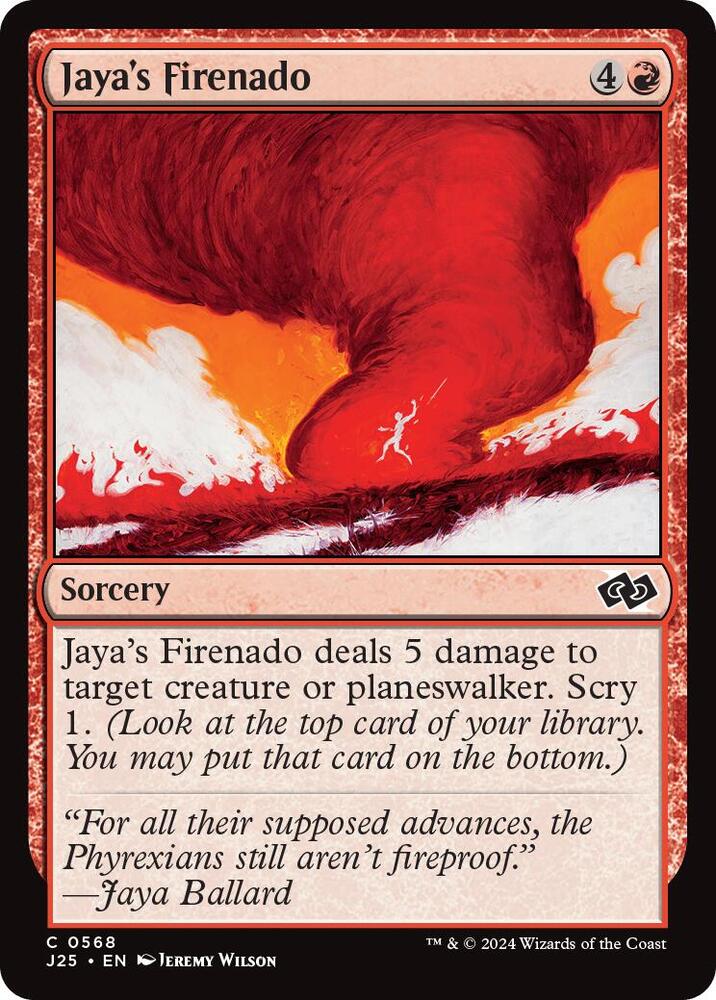 Jaya's Firenado 568/779 (Foundations Jumpstart) 