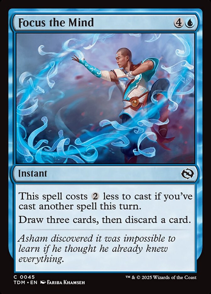 Focus the Mind 45 (Tarkir: Dragonstorm) 