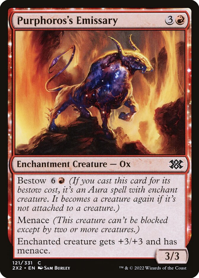 Purphoros's Emissary 121/331 (Double Masters 2022) 