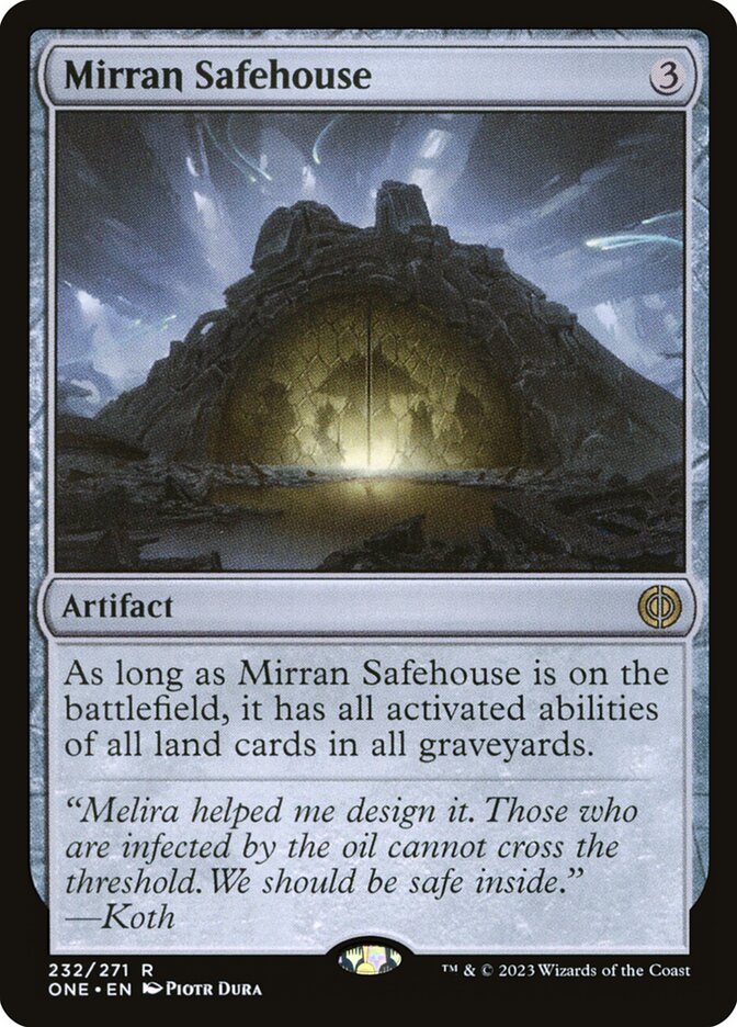 Mirran Safehouse 232 (Phyrexia: All Will Be One) 