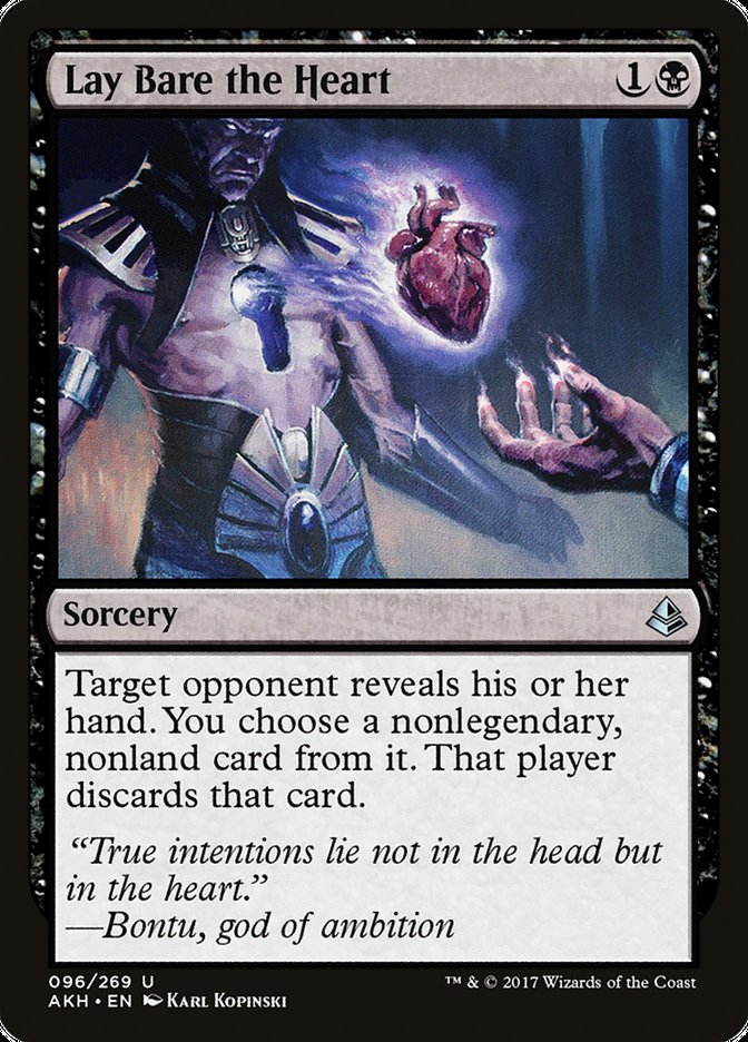 Lay Bare the Heart 96/269 (Amonkhet) 
